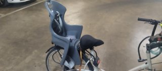Bicicleta Paseo Decathlon Blanca
