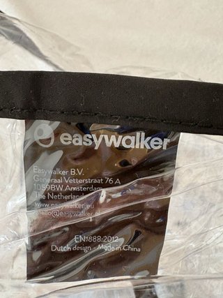 Funda lluvia Easywalker para carrito bebé
