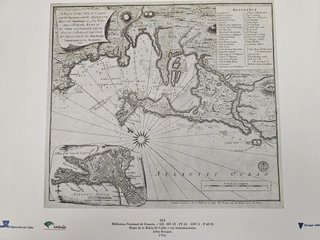 Láminas facsímil cartografía Cádiz (10 unidades)