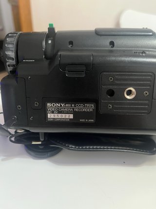 Videocámara Sony Video 8 Antigua