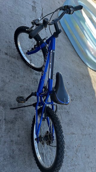 Bicicleta infantil azul WEED STRONG 200