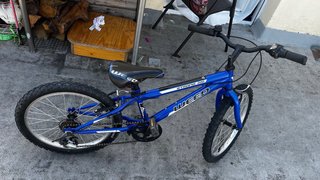 Bicicleta infantil azul WEED STRONG 200