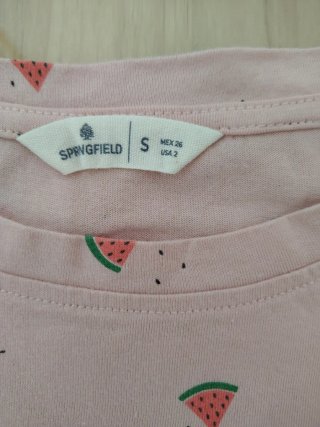 Lote 2 Camisetas Springfield Talla S