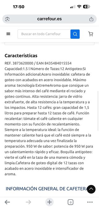 Cafetera Americana Cumbia