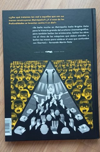Metrópolis homenaje a la película de Fritz Lang...