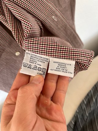 Camisa Ralph Lauren cuadros