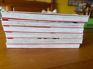 Lote de 6 mangas de Naruto