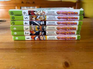 Lote de 6 mangas de Naruto