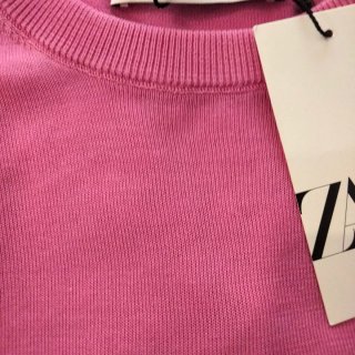 Jersey fino Zara rosa talla S