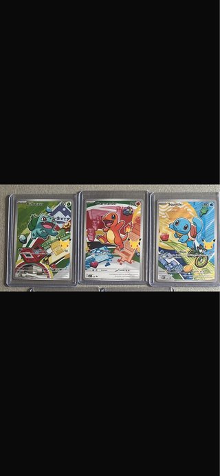 Cartas Pokémon Iniciales de Kanto