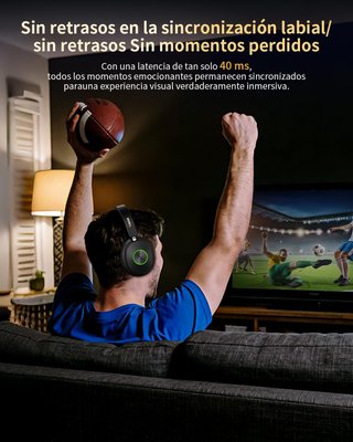 Wantek Auriculares inalámbricos para televisión