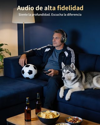 Wantek Auriculares inalámbricos para televisión