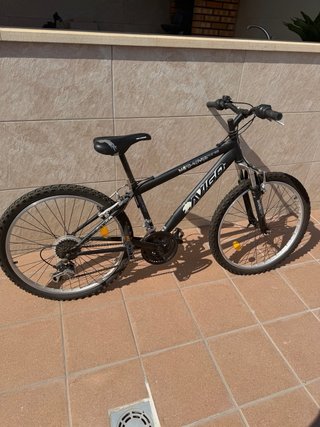 Bicicleta de montaña Avigo negra