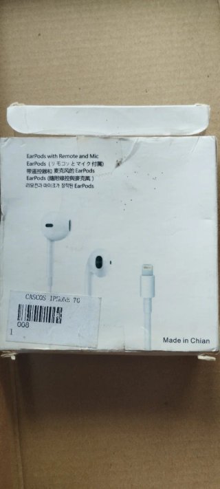 Auriculares EarX Blancos y Azules