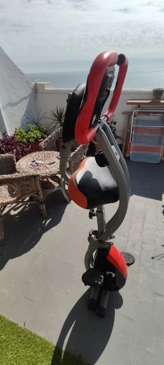 Bicicleta Estática Plegable