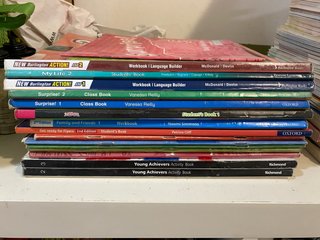 Lote de libros de inglés de la ESO