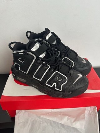 Zapatillas Nike Air More Uptempo Negras