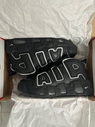 Zapatillas Nike Air More Uptempo Negras