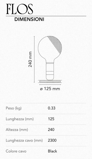Coppia Lampade Design FLOS