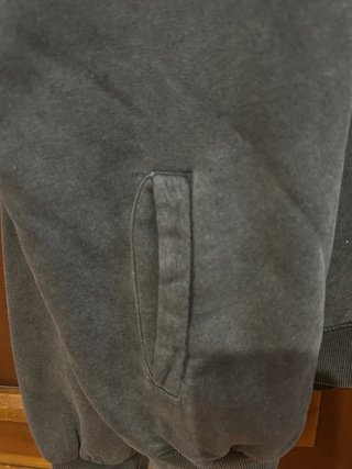 Sudadera gris con cremallera The Hamptons USA