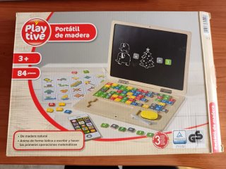 Portátil Madera Playtive 84 Piezas