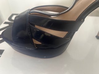 Zapatos Steve Madden Charol Azul Elegantes