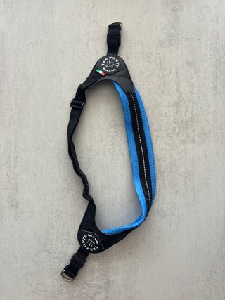 Arnés para perro Tre Ponti azul y negro