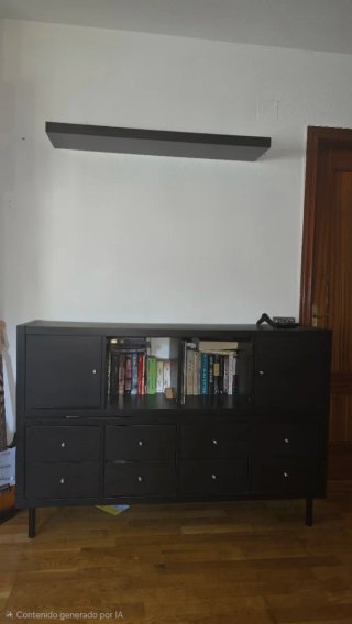 Estantería Billy Ikea Negra