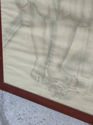 Disegno fatto a mano a matita