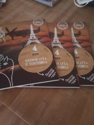 Geográfia e historia 4 de la eso