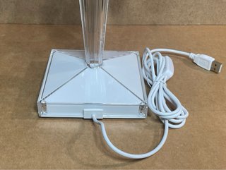 Lampada da tavolo originale Kartell Big Battery (ROTA, testo vuoto)