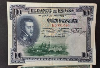 Lotes de Billetes Españoles Antiguos