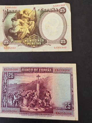 Lotes de Billetes Españoles Antiguos