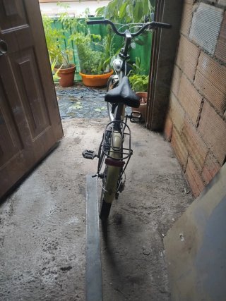 Bicicleta Plegable Adulto Negra