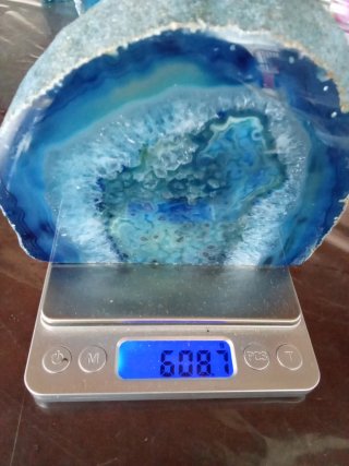 Geode Azzurro Cristallo Grezzo