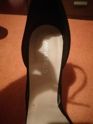 Zapatos de tacón negros 10 cm