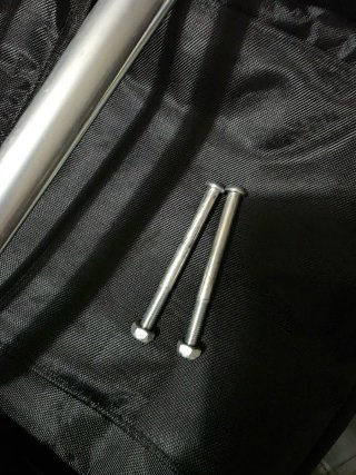 Carrito para la compra Vounot Negra 55L