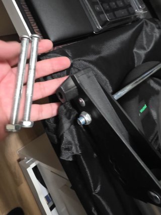 Carrito para la compra Vounot Negra 55L