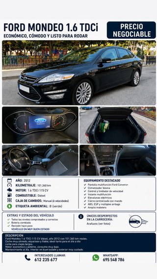 Ford Mondeo negociable