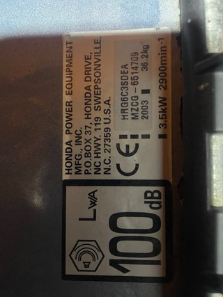 Motor Honda Cortacésped