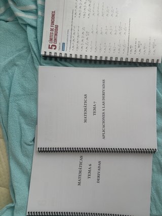 Cuadernillos Matemáticas Temas 6 y 7