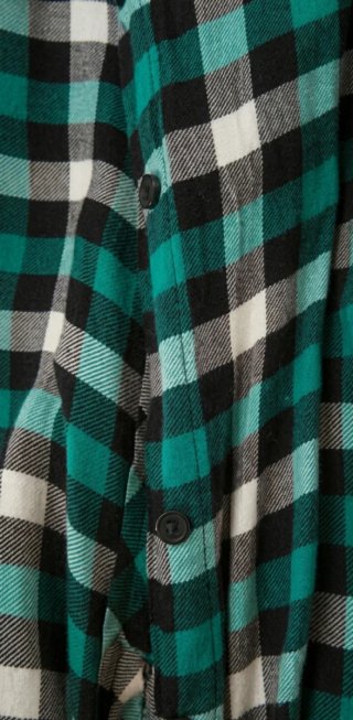 Camisa sin mangas cuadros estilo tie-front