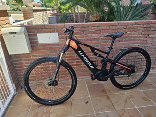 Bici Montaña Eléctrica Whistle doble suspensión