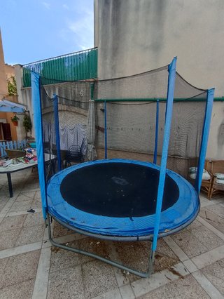 Cama elástica 3m diámetro con red