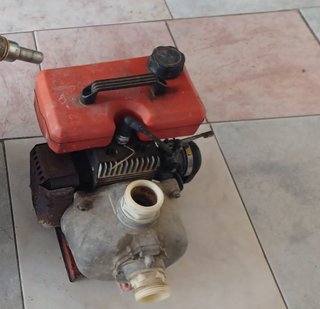 Motobomba gasolina y aceite