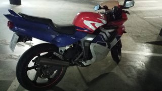 Honda NSR 125 R Sportbike Roja/Azul