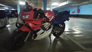 Honda NSR 125 R Sportbike Roja/Azul