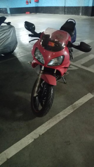 Honda NSR 125 R Sportbike Roja/Azul