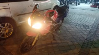 Honda NSR 125 R Sportbike Roja/Azul