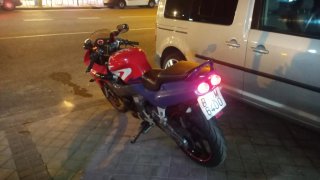 Honda NSR 125 R Sportbike Roja/Azul